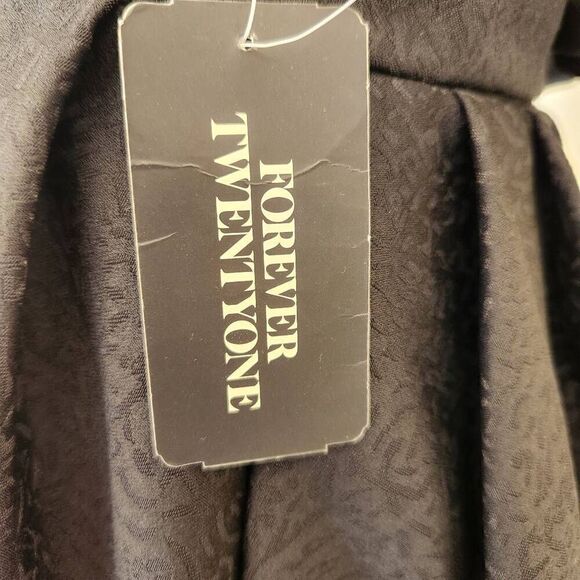 Forever21 M women's black sweetheart evening formal dress sleeveless nwt - Picture 6 of 7